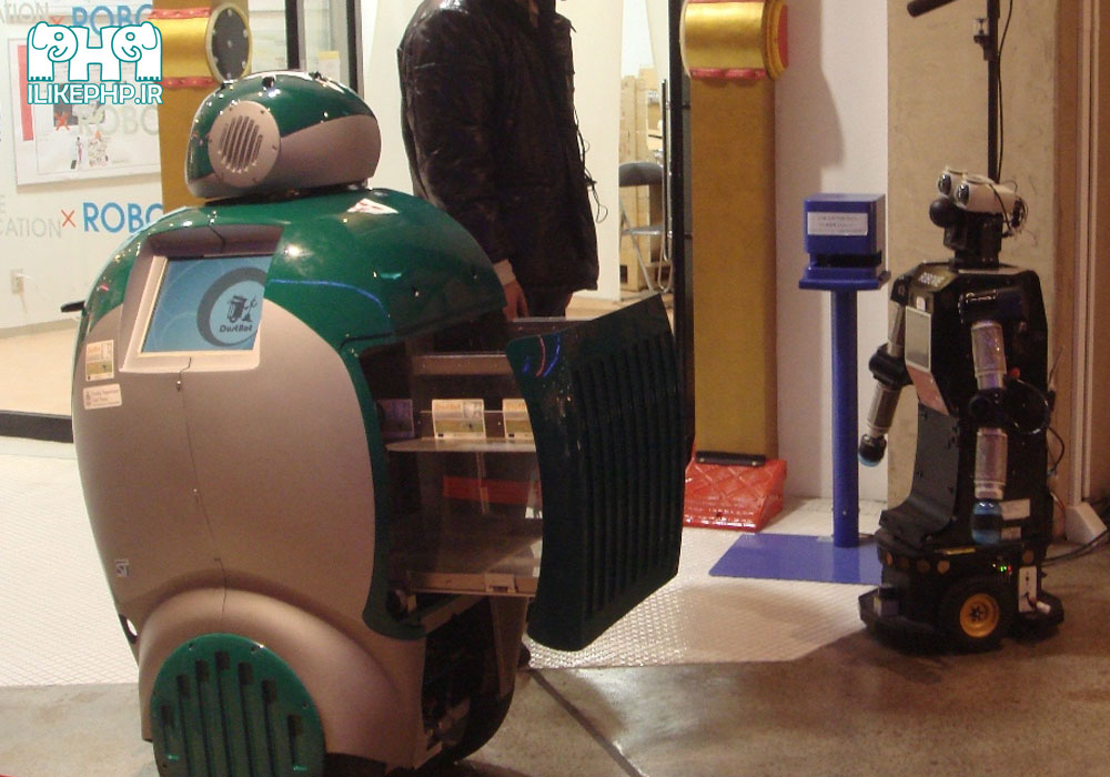 رباتی که خیابان ها را تمیز می کند