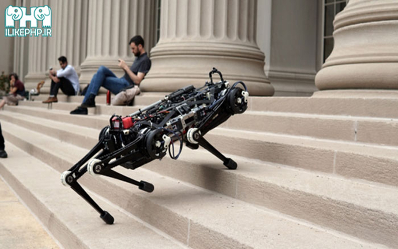 متخصصان آمریکایی ربات چهار پایی با قابلیت پشتک زدن ساختند